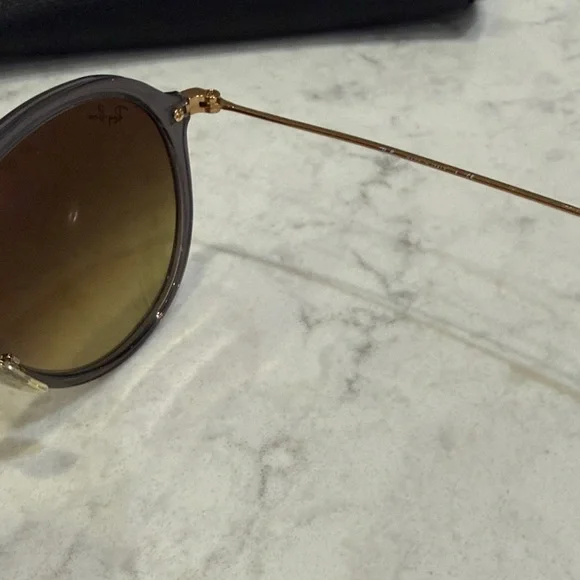 Ray-Ban Metallic Purple Sunglasses - Picture 3 of 7